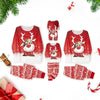 Parent-Child Two-piece Suit Elk Printing Pajamas Suit Homewear by My Store