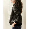 Temperament Round Neck Thread Modified Straight Jacket
