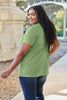 Basic Bae Bamboo Full Size V-Neck Short Sleeve T-Shirt by Simply Love