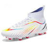 Children's Football Shoes TF Broken Nail High-top Breathable by My Store
