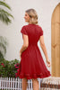 Swiss Dot Cap Sleeve Dress