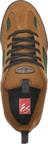 eS QUATTRO (Brown/Green) Skate Shoes