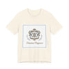 Ornate Brooch Emblem Tee | baroque print tee, vintage emblem shirt by Tristan’s Treehouse