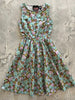 Succulent Vintage Dress - XS only, 1 left! by Retrolicious