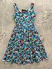 Hot Air Balloons Fit & Flare Dress by Retrolicious