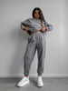 Women's Crewneck Sweatshirt & Jogger Pants Two-Piece Set – Loose Fit by FitiqueFit