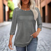 Women's 3-Pack 3 4 Sleeve Tunic Tops by FitiqueFit
