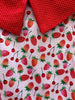 Berry Cherry Collared Dress - Medium only by Retrolicious