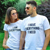 Couples with short sleeve t-shirts by FitiqueFit