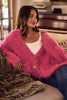 SO ME Soft Touch Hairy Loose Fit Cozy Sweater Cardigan by FitiqueFit