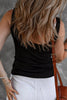 Sweetheart Neck Wide Strap Tank