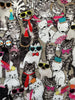 Cool Cats Shorter Length Fit & Flare Dress by Retrolicious