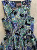 Deco Floral Midi Dress by Retrolicious