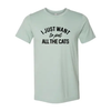 DT1344 I Just Want To Pet All The Cat by Furr Baby Gifts