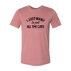 DT1344 I Just Want To Pet All The Cat by Furr Baby Gifts