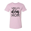Worlds Best Dog Mom T-Shirt by Furr Baby Gifts