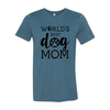 Worlds Best Dog Mom T-Shirt by Furr Baby Gifts