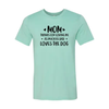 Mom Thanks For Loving Me As Much As Dad Loves the Dog T-Shirt by Furr Baby Gifts