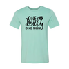 One Lucky Dog Mom T-Shirt by Furr Baby Gifts