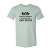 Mom Thanks For Loving Me As Much As Dad Loves the Dog T-Shirt by Furr Baby Gifts