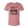 Worlds Best Dog Mom T-Shirt by Furr Baby Gifts