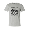 Worlds Best Dog Mom T-Shirt by Furr Baby Gifts