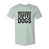 Weekend Coffee Dogs Shirt by T-Shirt Crazed
