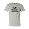 Mom Thanks For Loving Me As Much As Dad Loves the Dog T-Shirt by Furr Baby Gifts