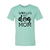 Worlds Best Dog Mom T-Shirt by Furr Baby Gifts