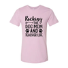 Rocking The Dog Mom And Teacher Life T-Shirt by Furr Baby Gifts