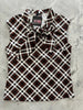 Plaid Bow Top by Retrolicious