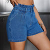 Retro Versatile Denim Shorts In European And American Style by My Store
