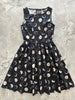 Moon Vintage Dress - XS only, 1 left! by Retrolicious