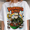 Funny Halloween Graphic T-Shirt – Retro Horror Cereal Tee, Spooky Movie Character Shirt by Dog Mom Hat