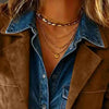 Plus Size Women's Solid Color Blazer Jacket by FitiqueFit