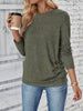 Casual Decor Button Long Sleeve T-Shirt by Simply Love