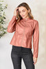 Women Classic Neck Zip-Up Jacket For Everyday Wear Elegant Girls Jacket by Stevvex