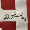 Autographed/Signed Dario Saric Philadelphia Red Basketball Jersey JSA COA