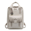 Solid Color Mommy Student Schoolbag Backpack
