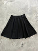 Harper Skater Skirt in Black by Retrolicious