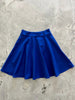 Harper Skater Skirt in Blue by Retrolicious