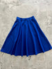 Charlotte Nova Skirt in Blue by Retrolicious