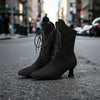 Women’s Pointed-Toe Kitten-Heel Boots | Autumn Winter Chic by FitiqueFit