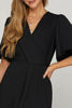 New Ruffled Surplice Short Flutter Sleeve Mini Dress For Women – Elegant, Playful and Feminine Surplice Mini Dress with Flutter Sleeves by Stevvex