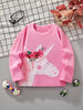 Children's Cute Unicorn Graphic Long Sleeve T-Shirt by Simply Love