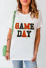 GAME DAY Round Neck Short Sleeve T-Shirt by Wild and Free Boutique