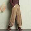 Corduroy Wide-Leg Pants with Lace-Up Detail | Street Style by FitiqueFit