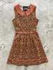 Mushroom Collared Dress by Retrolicious