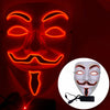 Halloween Pumpkin Head Scream Shining Mask by My Store