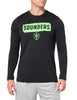 adidas Mens FC Long Sleeve Pre-Game T-Shirt Black/Seattle Sounders Medium by EasyOptionXY